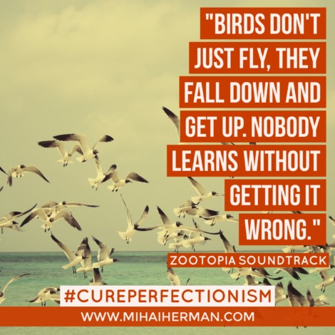 Quote on Perfectionism - Zootopia Soundtrack Shakira