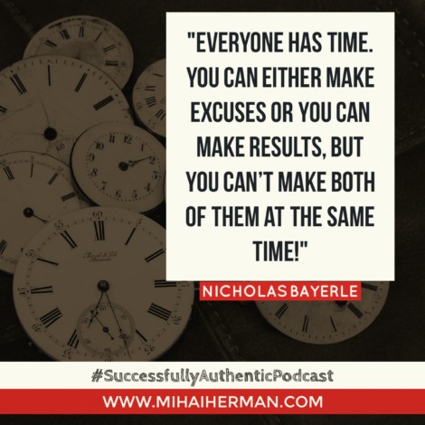 Quote on time by Nicholas Bayerle mihaiherman.com